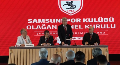Samsunspor'da Yüksel Yıldırım, katılamadığı kongrede yeniden başkan