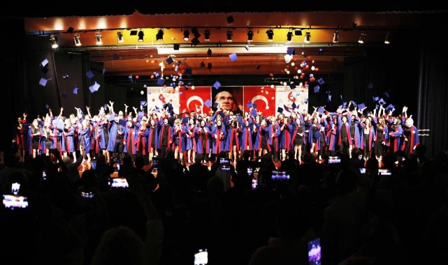 SANKO Üniversitesi SHMYO’ da mezuniyet coşkusu