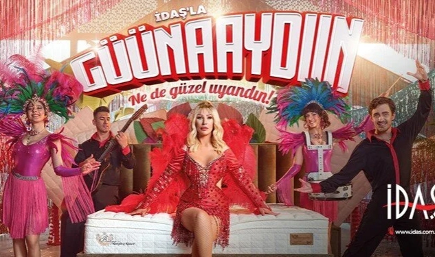 Seda Sayan, İdaş'ın yeni reklam filminde rol aldı