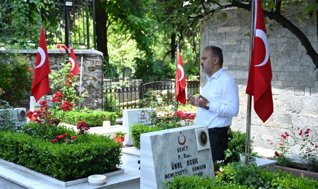 Şehitlikte buruk bir bayram daha