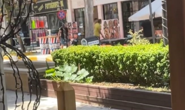 Silahlı kavganın ortasında kaldı canından oldu