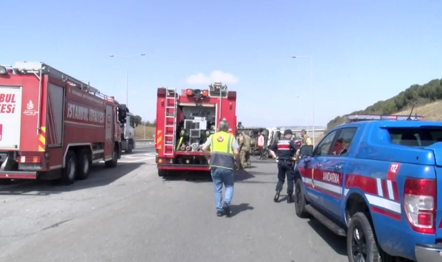 Silivri'de sapağı kaçıran sürücü kazaya neden oldu