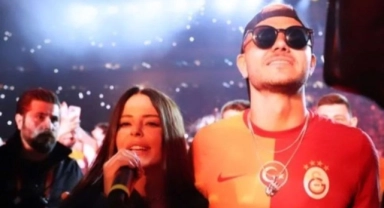 Simge Sağın'dan Icardi'li pozlar