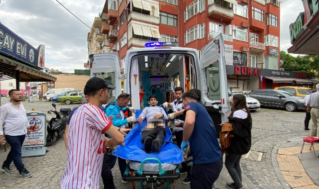 Sokak ortasındaki kavgada bıçaklar konuştu