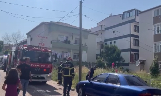 Söndürülmeyen sigara izmariti yangına sebep oldu