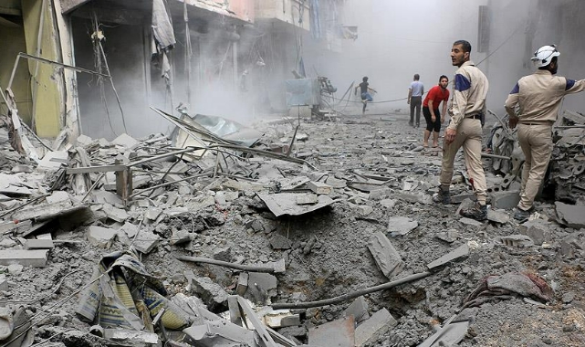 Suriye rejimi Halep kırsalını bombaladı! 3 ölü, 7 yaralı