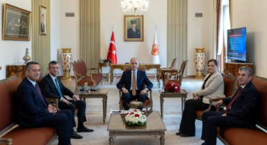 TBMM Başkanı Kurtulmuş, CHP heyetini kabul etti