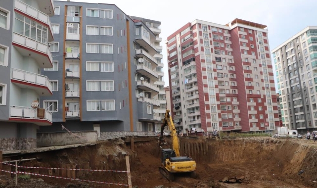 Temel kazısında toprak kaydı