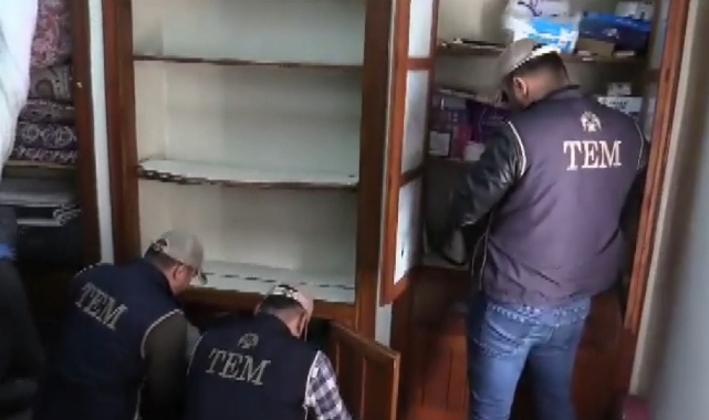 Terör operasyonunda 4 gözaltı