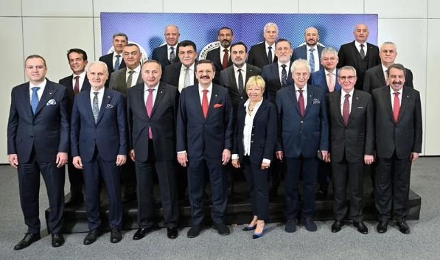 TOBB Yönetim Kurulu görev dağılımını yaptı