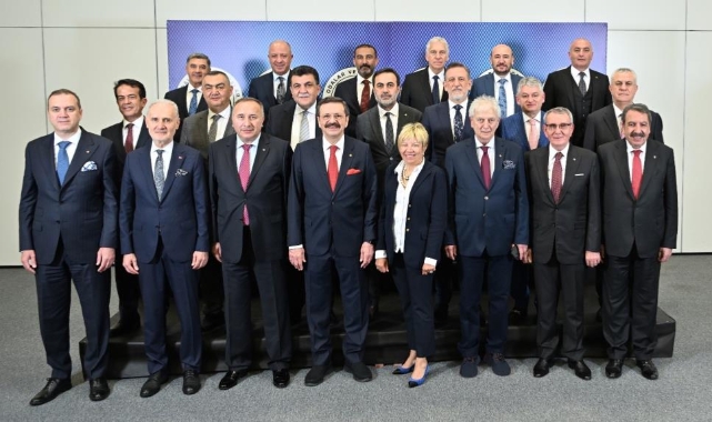 TOBB Yönetim Kurulu'nda görev dağılımı yapıldı