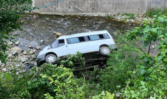 Trabzon'da trafik kazası: 1'i ağır 5 yaralı