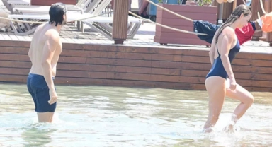 Tuba ve Serdar çiftinin Bodrum keyfi