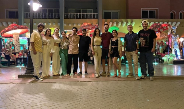 Türk oyuncular Kızıldeniz’de tatil keyfi yaptı