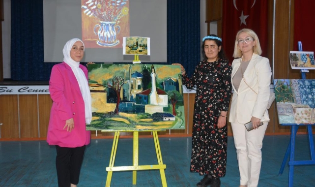Türkiye’de ilk kez özel eğitim öğrencisi kendi sergisini açtı