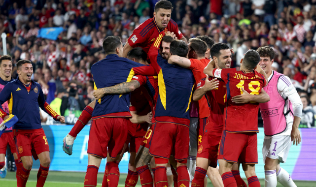 UEFA Uluslar Ligi'nde şampiyon İspanya