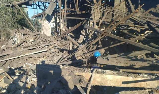 Ukrayna Rusya sınırındaki kasabayı vurdu: 2 ölü, 2 yaralı