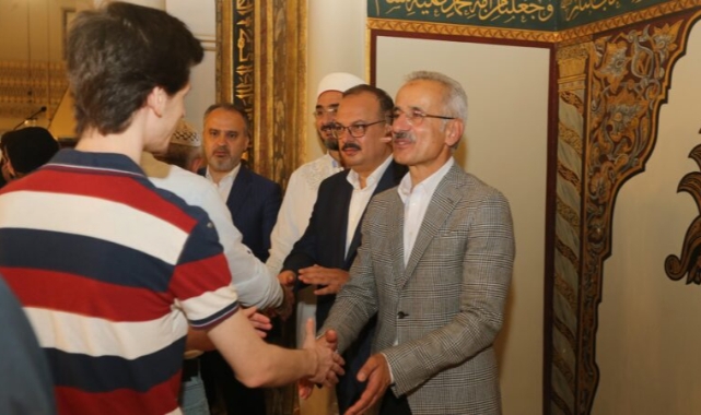 Ulaştırma Bakanı Uraloğlu Bursa'da