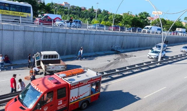 Uşak'ta zincirleme kaza: 6 yaralı