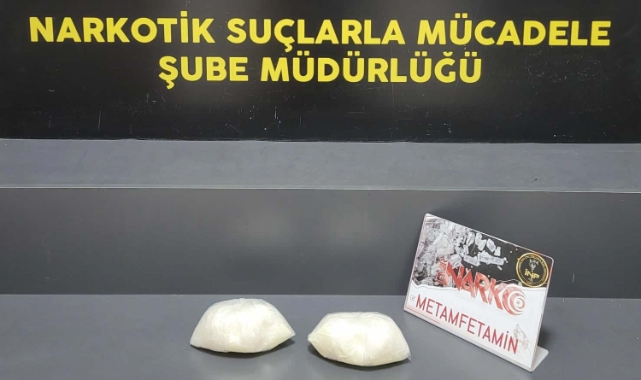 Valizinde uyuşturucu ile yakalandı