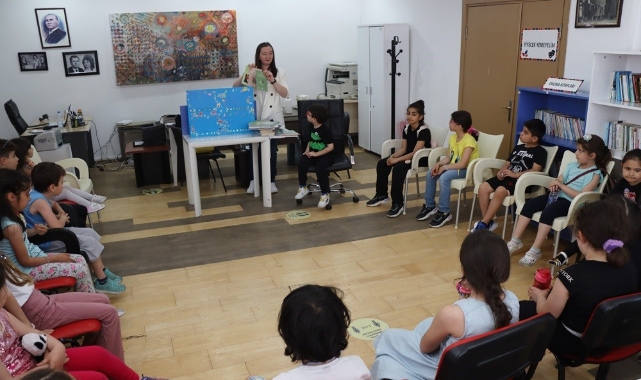 Yalova Belediyesi’nden çocuklara “Masal Saati” etkinliği