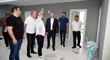 Yalovaspor tesislerinde yenileme çalışmaları devam ediyor