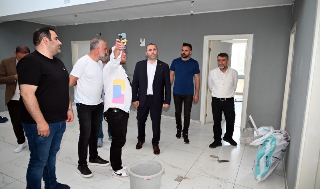 Yalovaspor tesislerinde yenileme çalışmaları devam ediyor