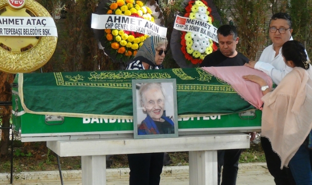 Yazar Pakize Başaran son yolculuğuna uğurlandı