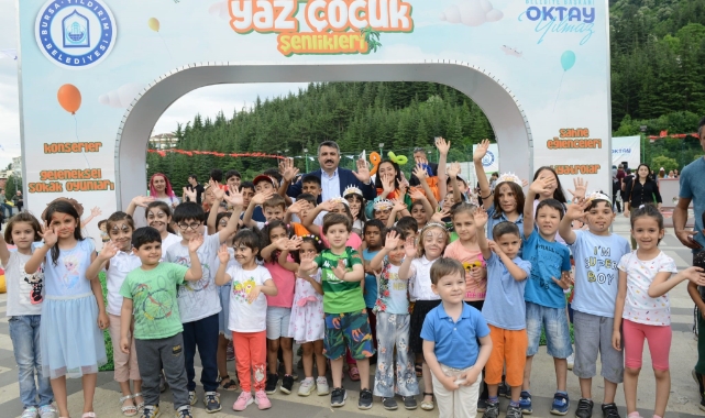 Yıldırım'da karne şenliği