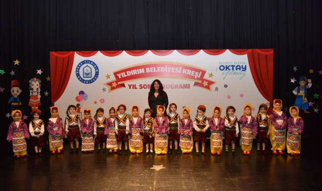 Yıldırımlı miniklerin mezuniyet heyecanı