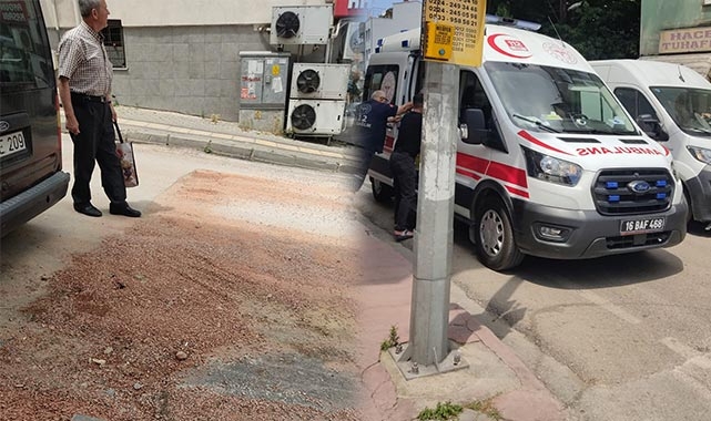 Yoldaki tuzağa dikkat! Mıcır yüzünden hastanelik oldu
