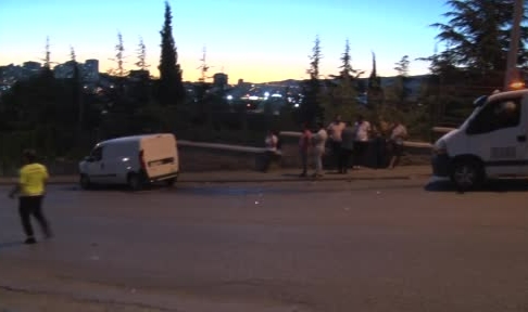 10 araç birbirine girdi! 3 yaralı
