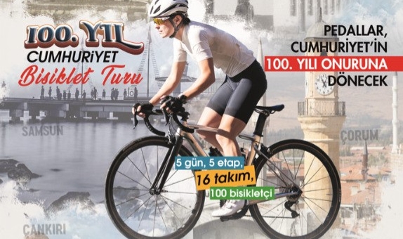 "100. Yıl Bisiklet Turu" 3-4 Ağustos'ta Samsun'da