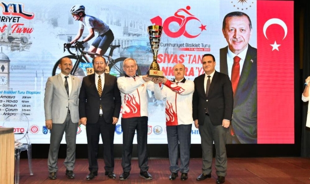 100. Yıl Cumhuriyet Bisiklet Turu Samsun lansmanı yapıldı