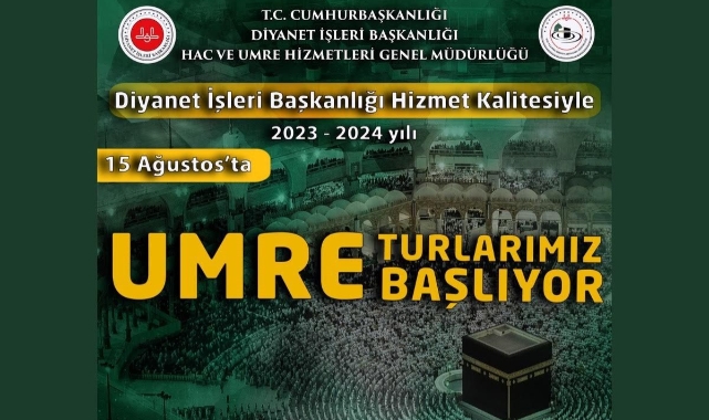 2023-2024 Umre Dönemi Ağustos’ta başlıyor