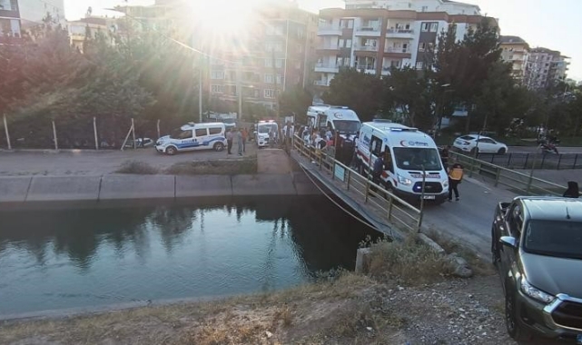 8 yaşındaki çocuk su kanalına düştü