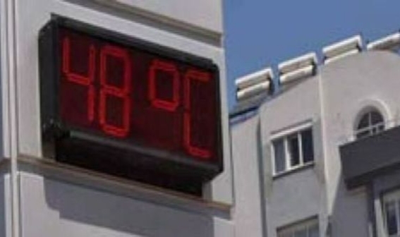 Adana 48 dereceyi gördü