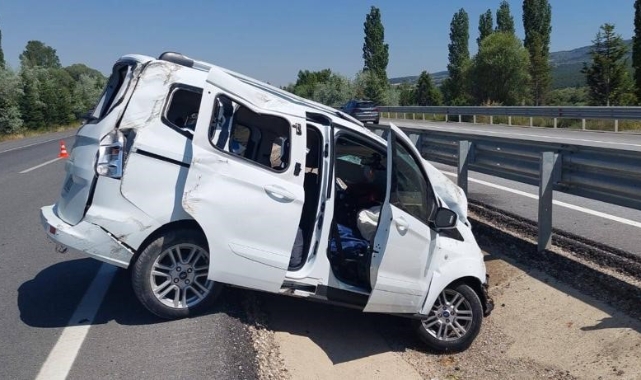 Afyonkarahisar'da kaza: 5 yaralı