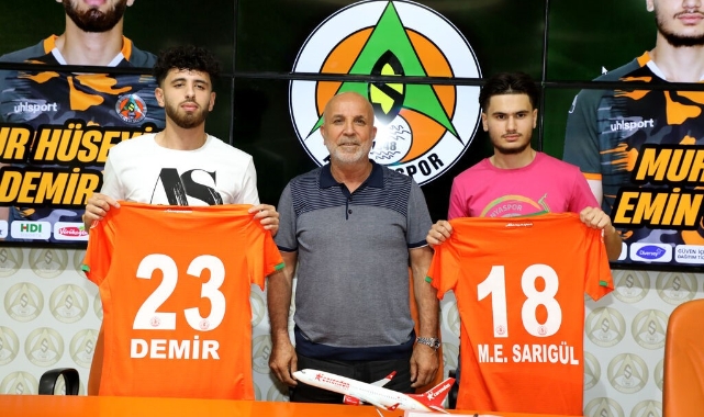 Alanyaspor'a, Hollanda'dan iki genç transfer