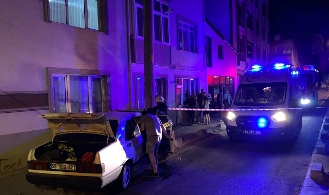 Alkollü sürücü aydınlatma direğine çarptı