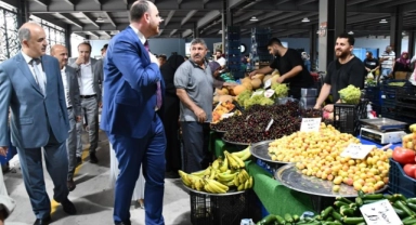 Altınova'da Kapalı Pazaryeri hizmete girdi