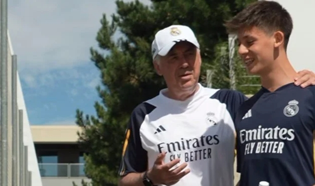 Ancelotti'den Arda Güler'e özel ilgi