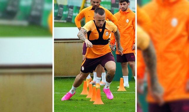 Angelino ilk antrenmanına çıktı