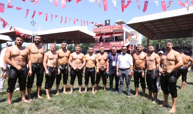 Antalya Büyükşehir güreşçileri Kırkpınar’a hazır