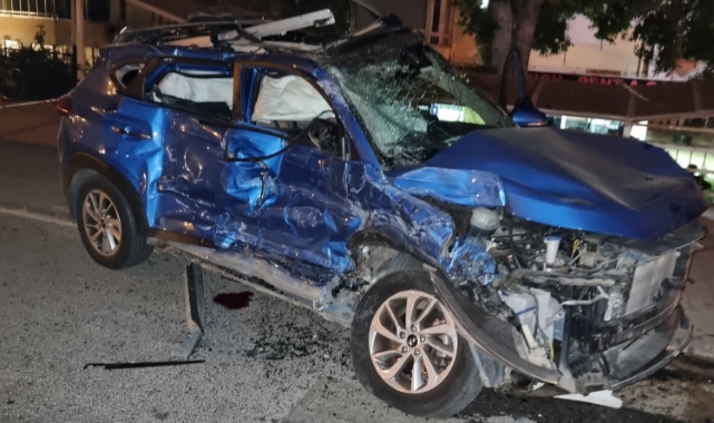 Antalya'da feci kaza!