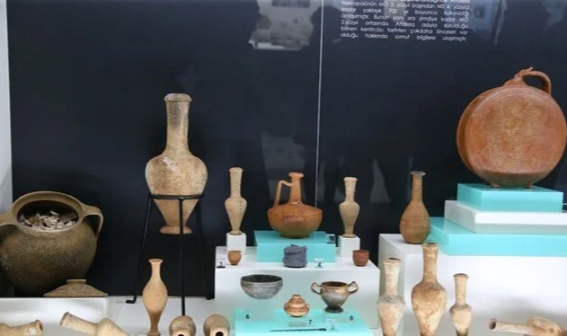 Antalya Doğu Garajı'ndaki nekropol alanı müze olarak hizmete açıldı