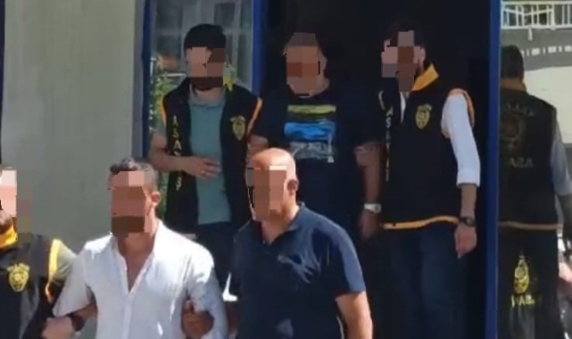 Araç kundaklama zanlılarına gözaltı!