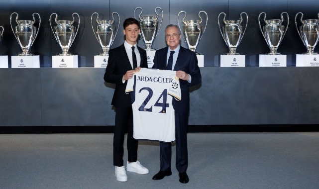Arda Güler 24 numaralı formayı giyecek