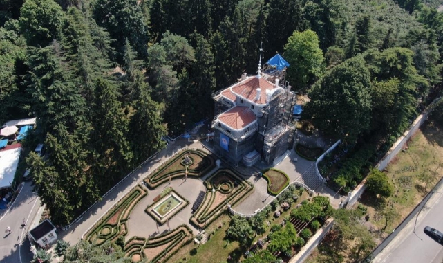 Atatürk'ün vasiyetini yazdığı 133 yıllık köşkte restorasyon çalışmaları titizlikle sürüyor