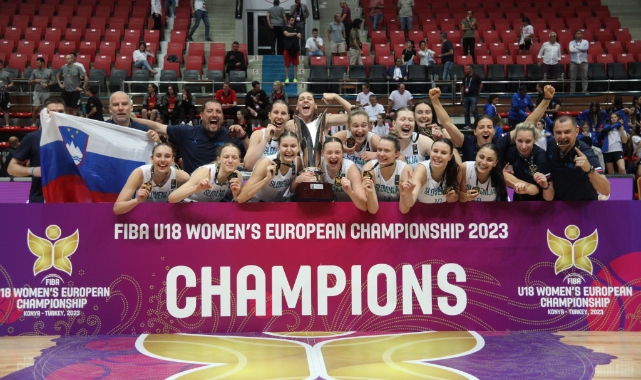 Avrupa şampiyonu Slovenya oldu